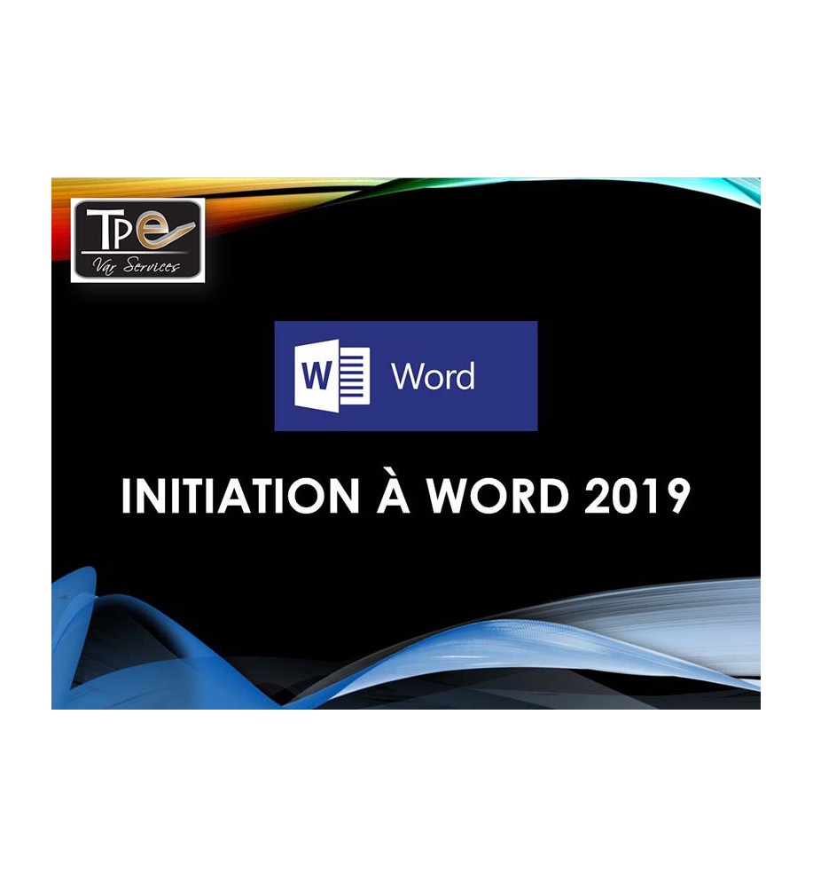 Support de formation pour formateur Word 2019