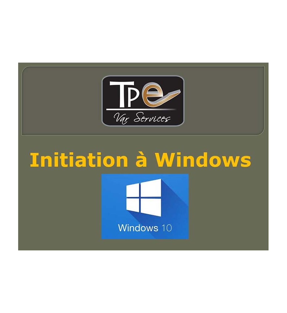 Support de formation pour formateur Windows 10 initiation